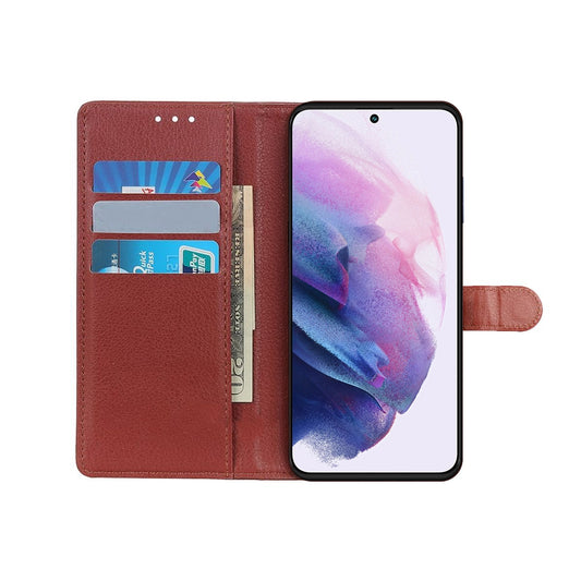Samsung Galaxy S22 Plus 5G Plånboksfodral med Stativ - Brun image 2