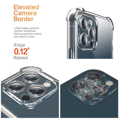 iPhone 13 Stöttåligt Skal med Korthållare - Transparent image 4