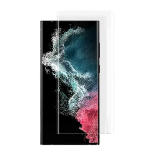 Skärmskydd Galaxy S22 Ultra - UV Härdat Glas image 1