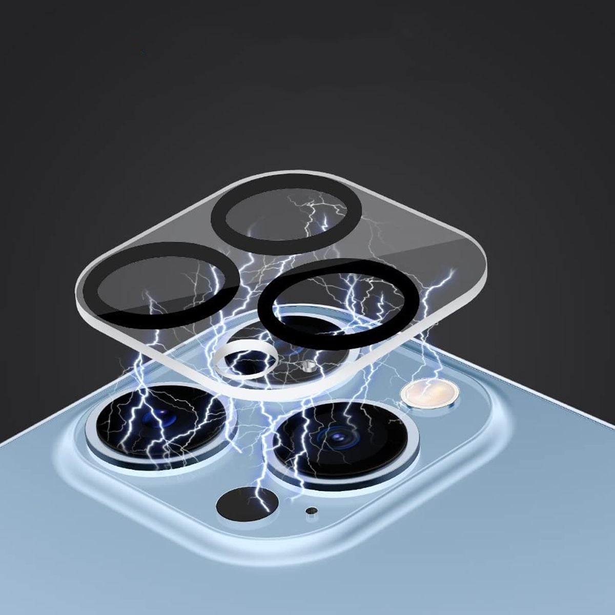 Kameraskydd iPhone 13 Pro - Härdat Glas image 2