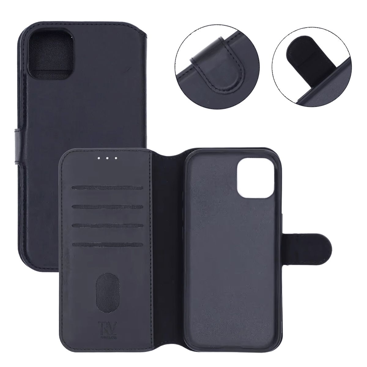 iPhone 11 Plånboksfodral Extra Kortfack Rvelon - Blå image 5