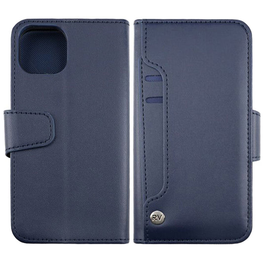 iPhone 12/12 Pro Plånboksfodral Extra Kortfack Rvelon - Blå image 1