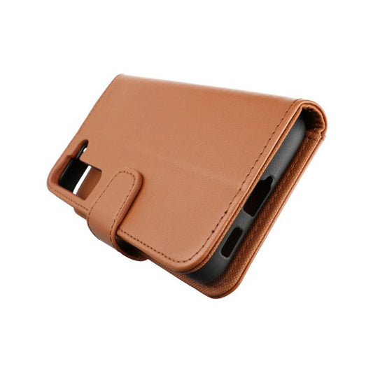 Samsung S22 Plus Plånboksfodral med Extra Kortfack Rvelon - Guldbrun image 2