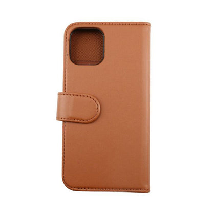 iPhone 13 Mini Plånboksfodral Extra Kortfack Rvelon - Guldbrun image 1