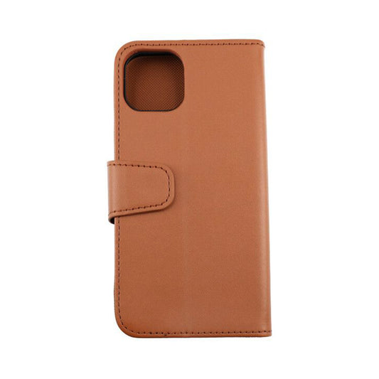 iPhone 13 Pro Plånboksfodral Extra Kortfack Rvelon - Guldbrun image 1