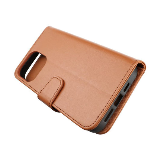 iPhone 13 Pro Max Plånboksfodral Extra Kortfack Rvelon - Guldbrun image 2