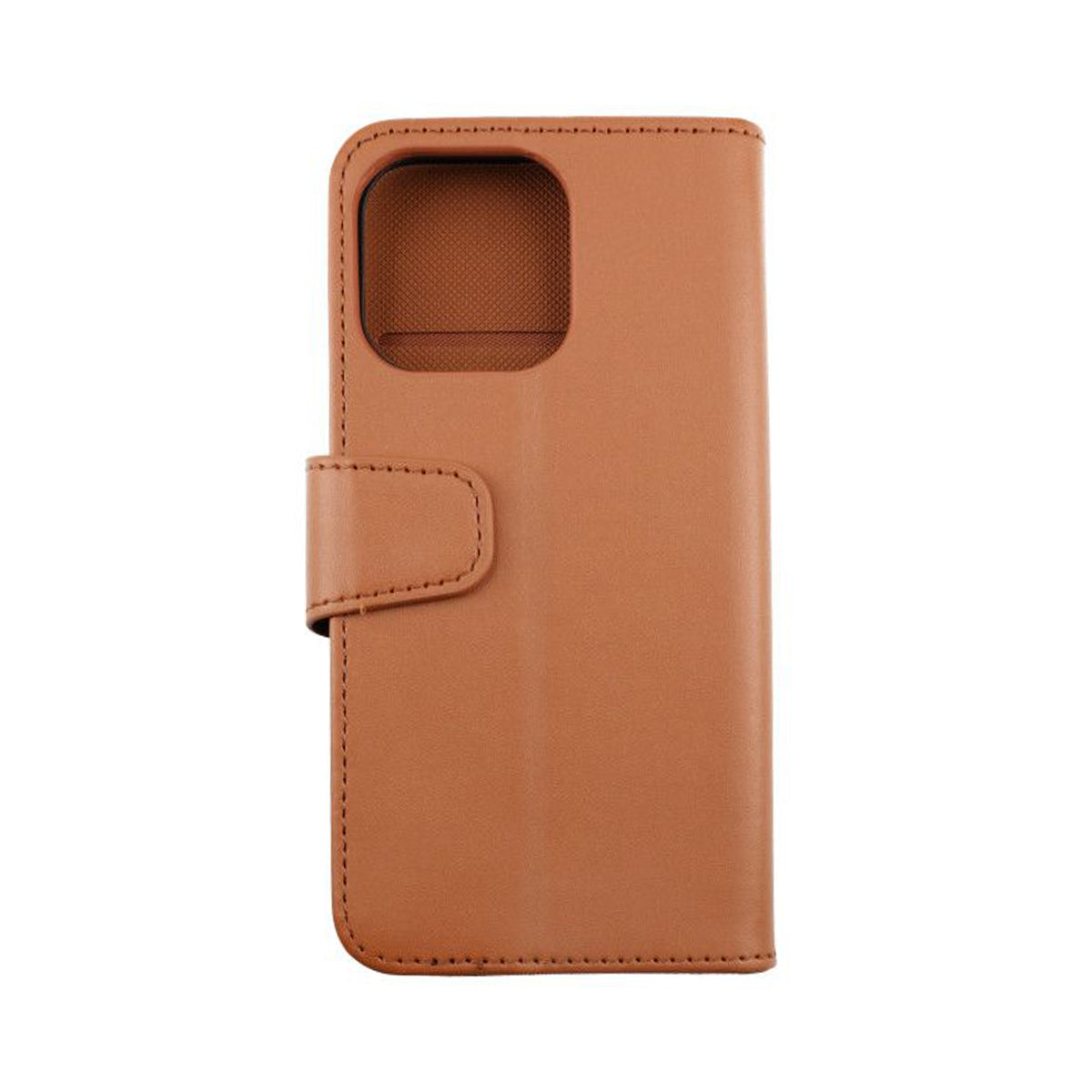 iPhone 13 Plånboksfodral Extra Kortfack Rvelon - Guldbrun image 1