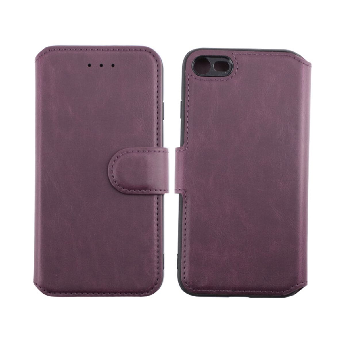 iPhone 7/8/SE 2020 Plånboksfodral med Extra Kortfack Rvelon - Mörklila image 2