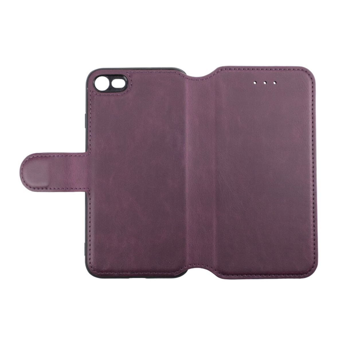 iPhone 7/8/SE 2020 Plånboksfodral med Extra Kortfack Rvelon - Mörklila image 3