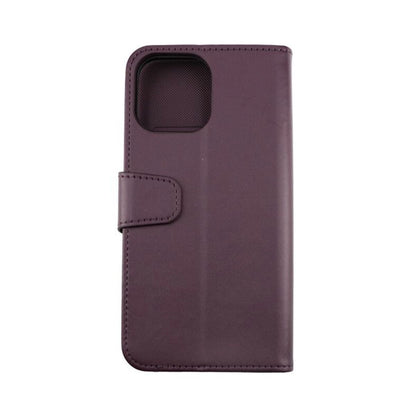 iPhone 13 Pro Plånboksfodral Extra Kortfack Rvelon - Mörklila image 1