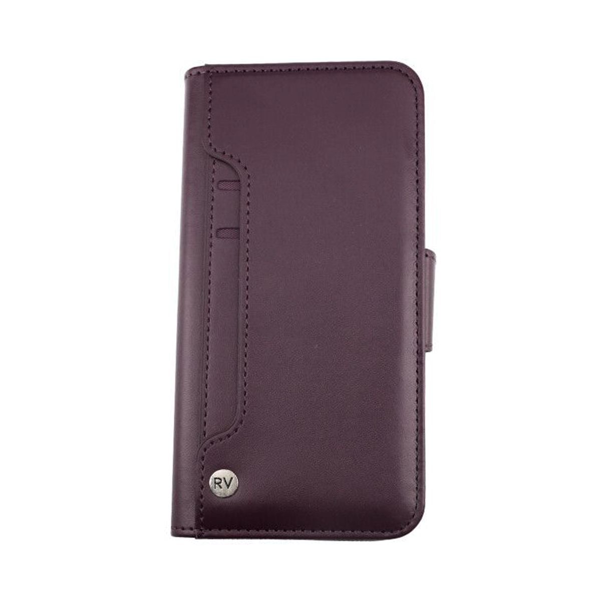 iPhone 13 Pro Plånboksfodral Extra Kortfack Rvelon - Mörklila image 6