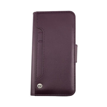iPhone 13 Pro Plånboksfodral Extra Kortfack Rvelon - Mörklila image 6