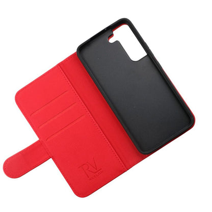 Samsung Galaxy S22 Plus Plånboksfodral Magnet Rvelon - Röd image 5