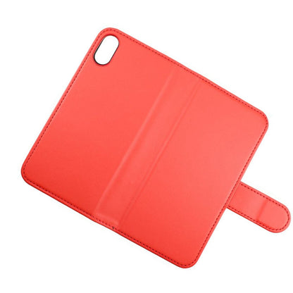 Rvelon Plånboksfodral Magnet för iPhone X och XS - Röd image 6