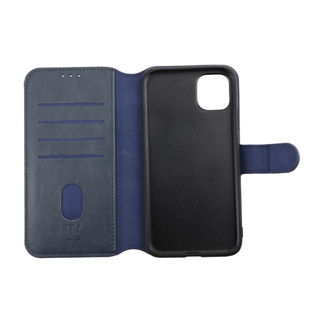 iPhone 11 Plånboksfodral Magnet Rvelon - Blå image 3