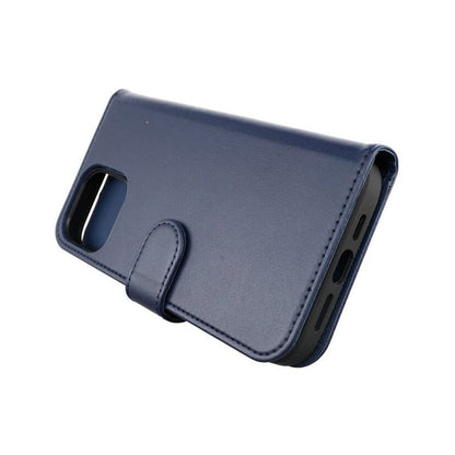 iPhone 13 Pro Plånboksfodral Magnet Rvelon - Blå image 2