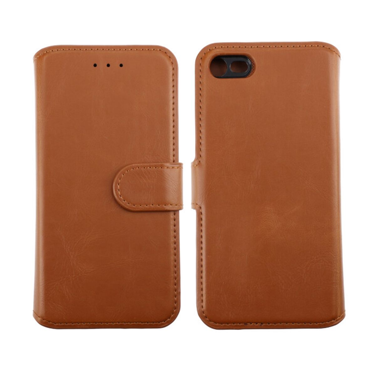 iPhone 7/8/SE 2020 Plånboksfodral Magnet Rvelon - Guldbrun image 2
