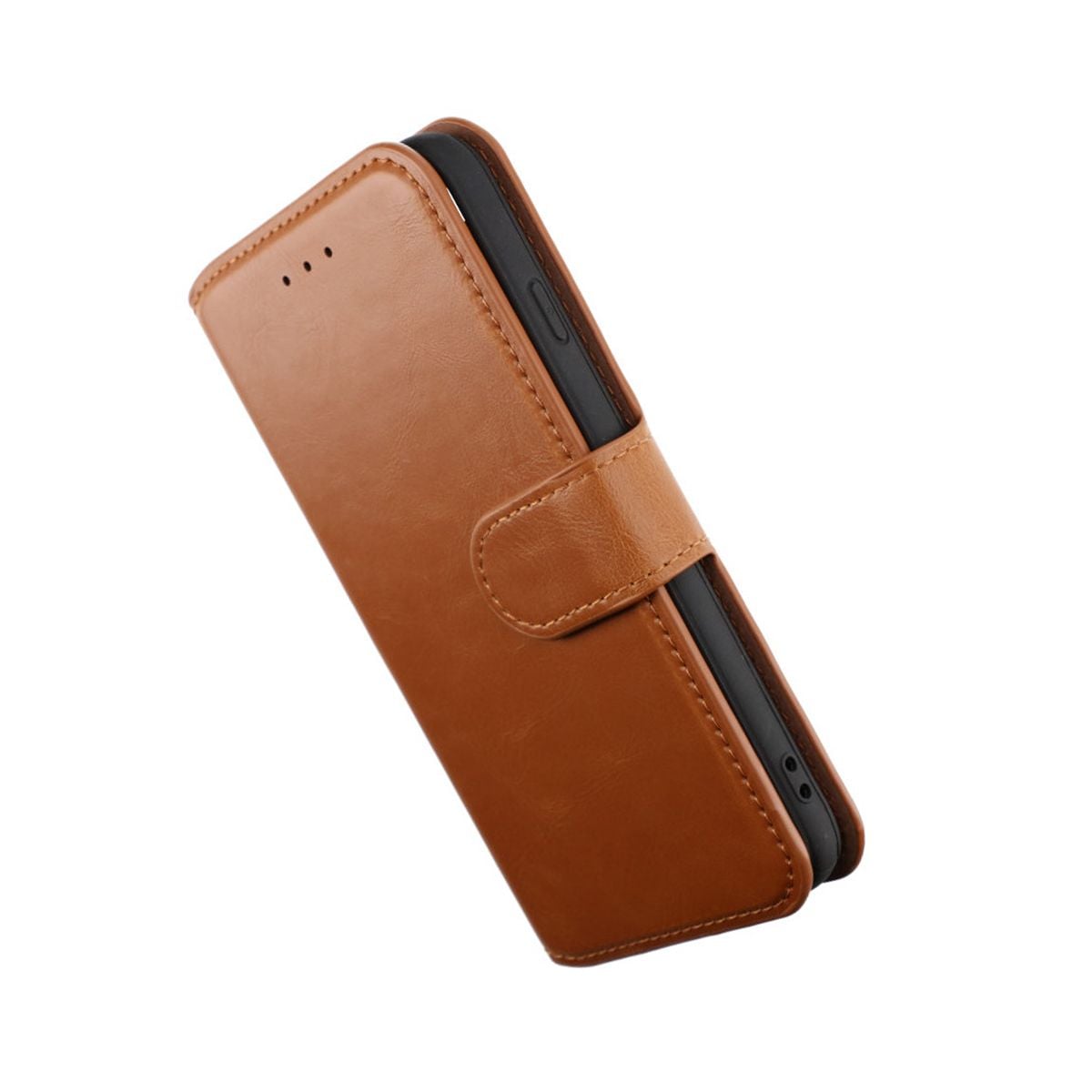 iPhone 7/8/SE 2020 Plånboksfodral Magnet Rvelon - Guldbrun image 6