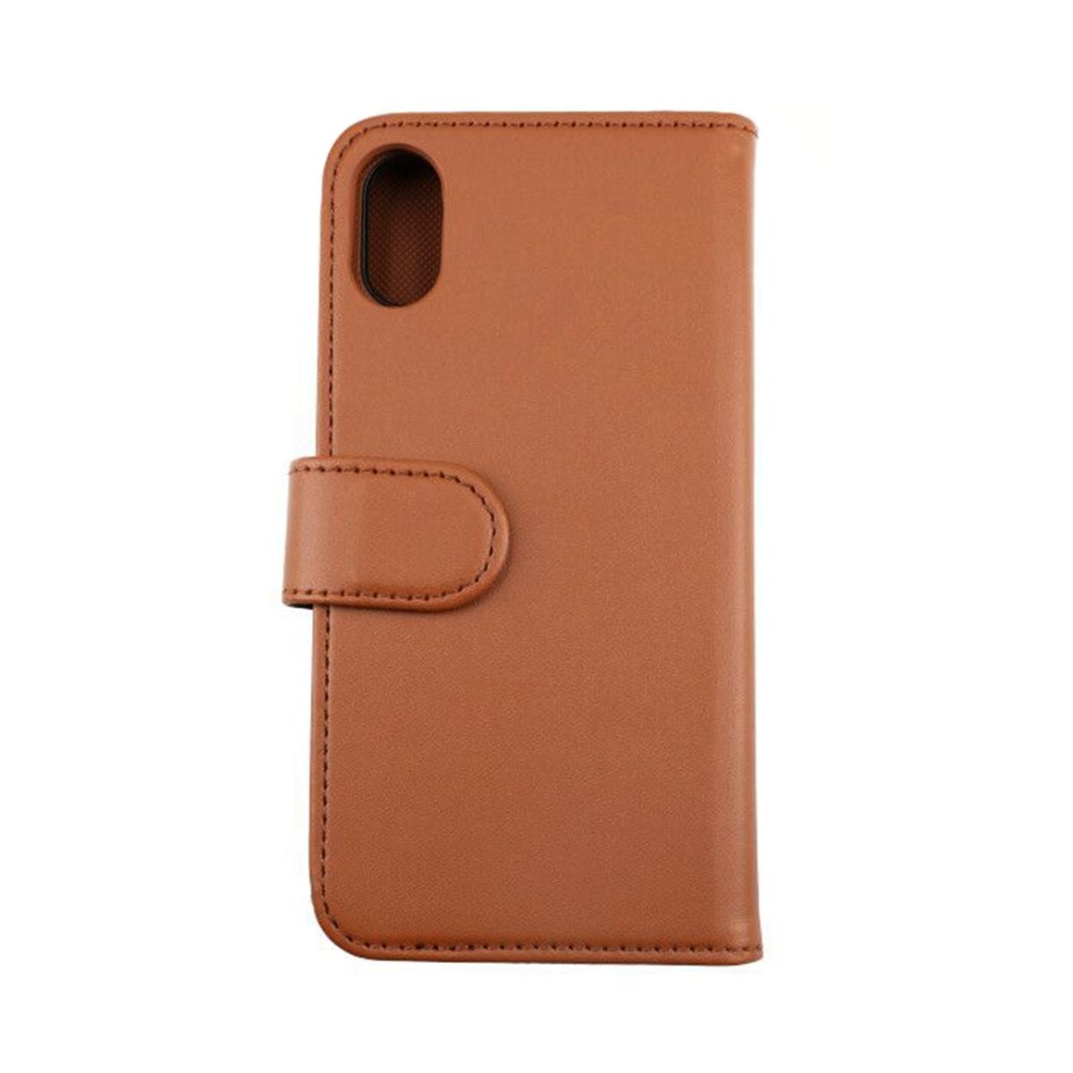 iPhone X/XS Plånboksfodral Magnet Rvelon - Guldbrun image 1