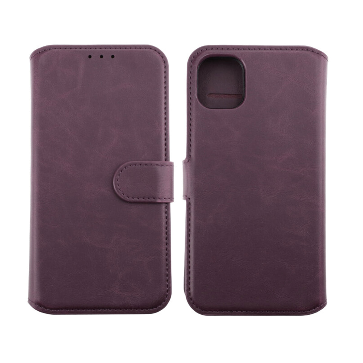 iPhone 11 Plånboksfodral Magnet Rvelon - Mörklila image 2