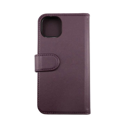iPhone 13 Plånboksfodral Magnet Rvelon - Mörklila image 1