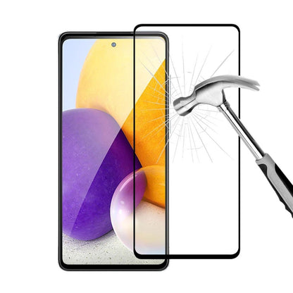 Skärmskydd Samsung A53 5G - 3D Härdat Glas Svart (bulk) image 2
