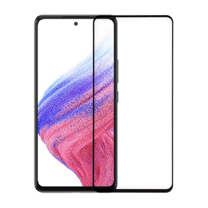 Skärmskydd Samsung A53 5G - 3D Härdat Glas Svart (bulk) image 3