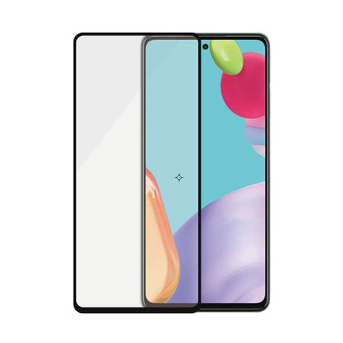 Skärmskydd Samsung A53 5G - 3D Härdat Glas Svart image 1
