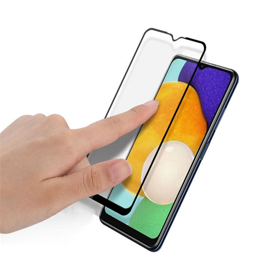 Skärmskydd Samsung A13 4G - 3D Härdat Glas Svart (bulk) image 2
