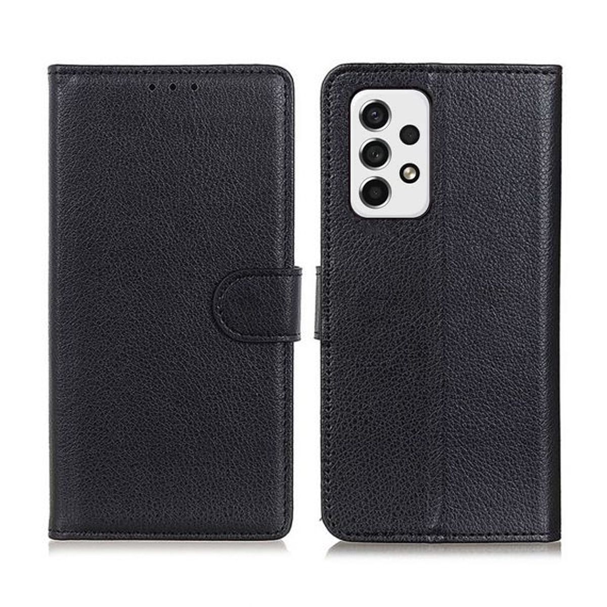 Plånboksfodral med Stativ Samsung A53 5G - Svart image 6