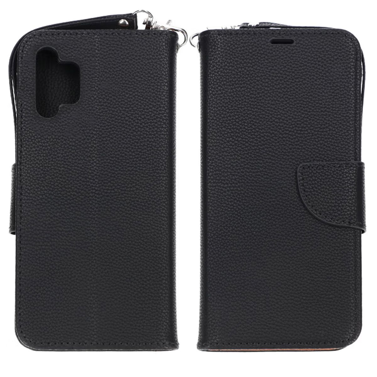 Samsung Galaxy A32 4G Plånboksfodral med Stativ - Svart image 1