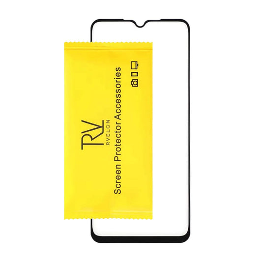 Skärmskydd Samsung A31/32 4G - 3D Härdat Glas Svart (bulk) image 3