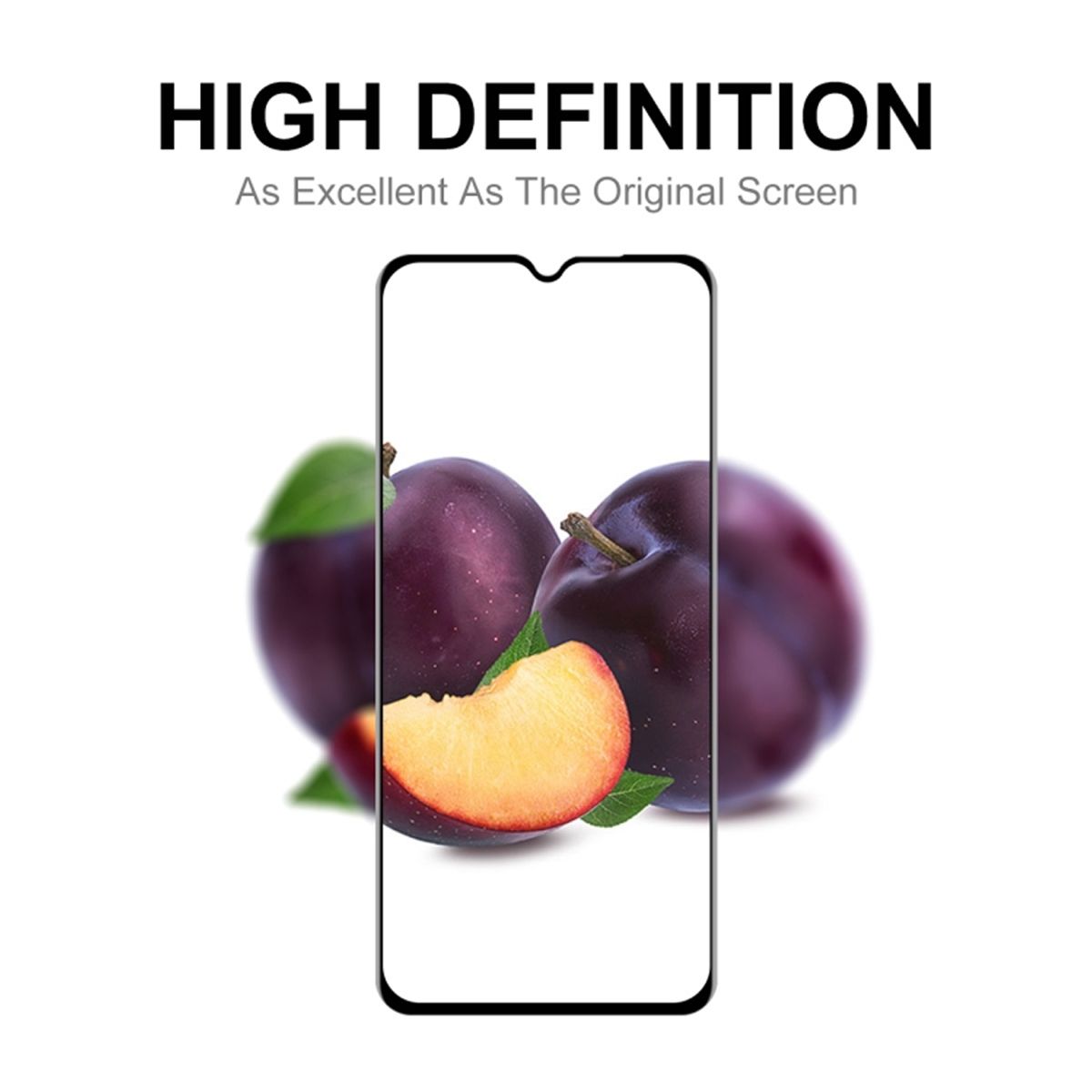 Skärmskydd Samsung A32 5G - 3D Härdat Glas Svart image 6