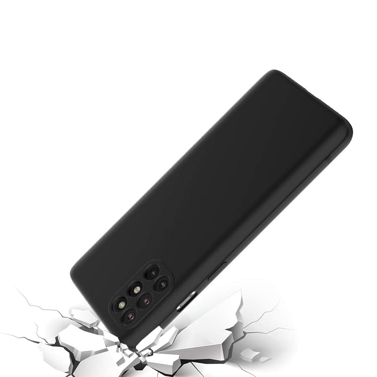 OnePlus Nord 8T Silikonskal - Svart image 6