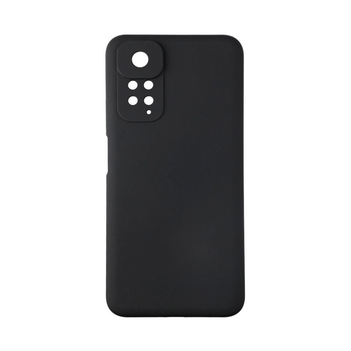 Silikonskal Xiaomi Redmi Note 11 - Svart image 1