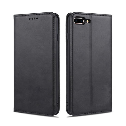 iPhone 7/8 Plus Plånboksfodral Magnet Rvelon - Svart image 1