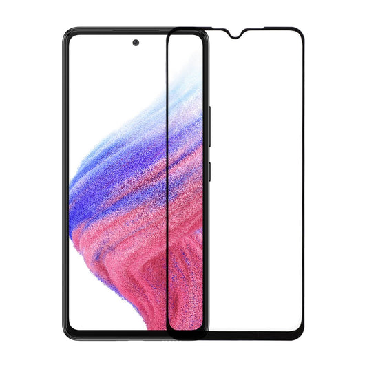 Skärmskydd Samsung A33 5G - 3D Härdat Glas Svart image 1