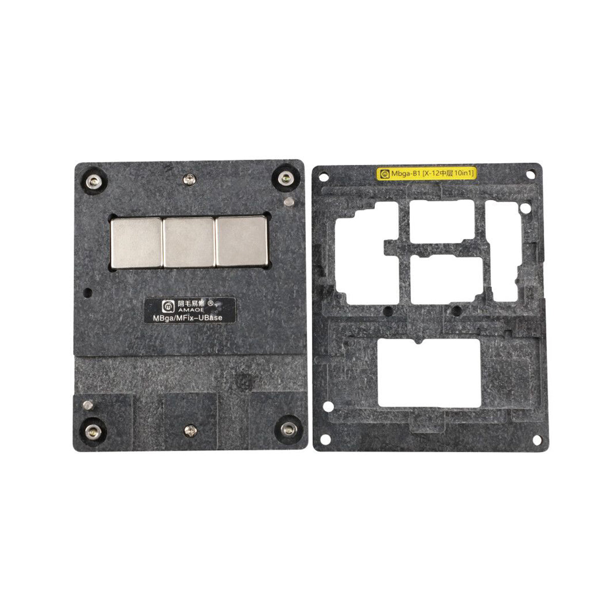 Plattform 10-i-1 för Mitten Reballing Lödarbete iPhone X-12 image 1