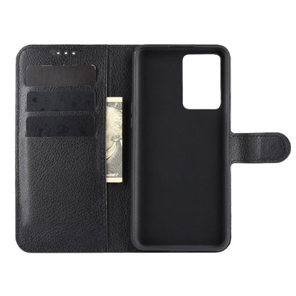 Oneplus Nord 2T Plånboksfodral med Stativ - Svart image 2
