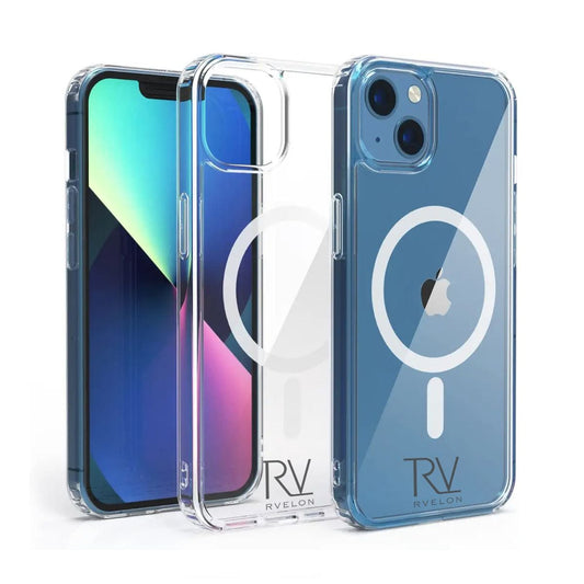 iPhone 13 Skal MagSafe Stöttåligt Rvelon - Transparent image 1