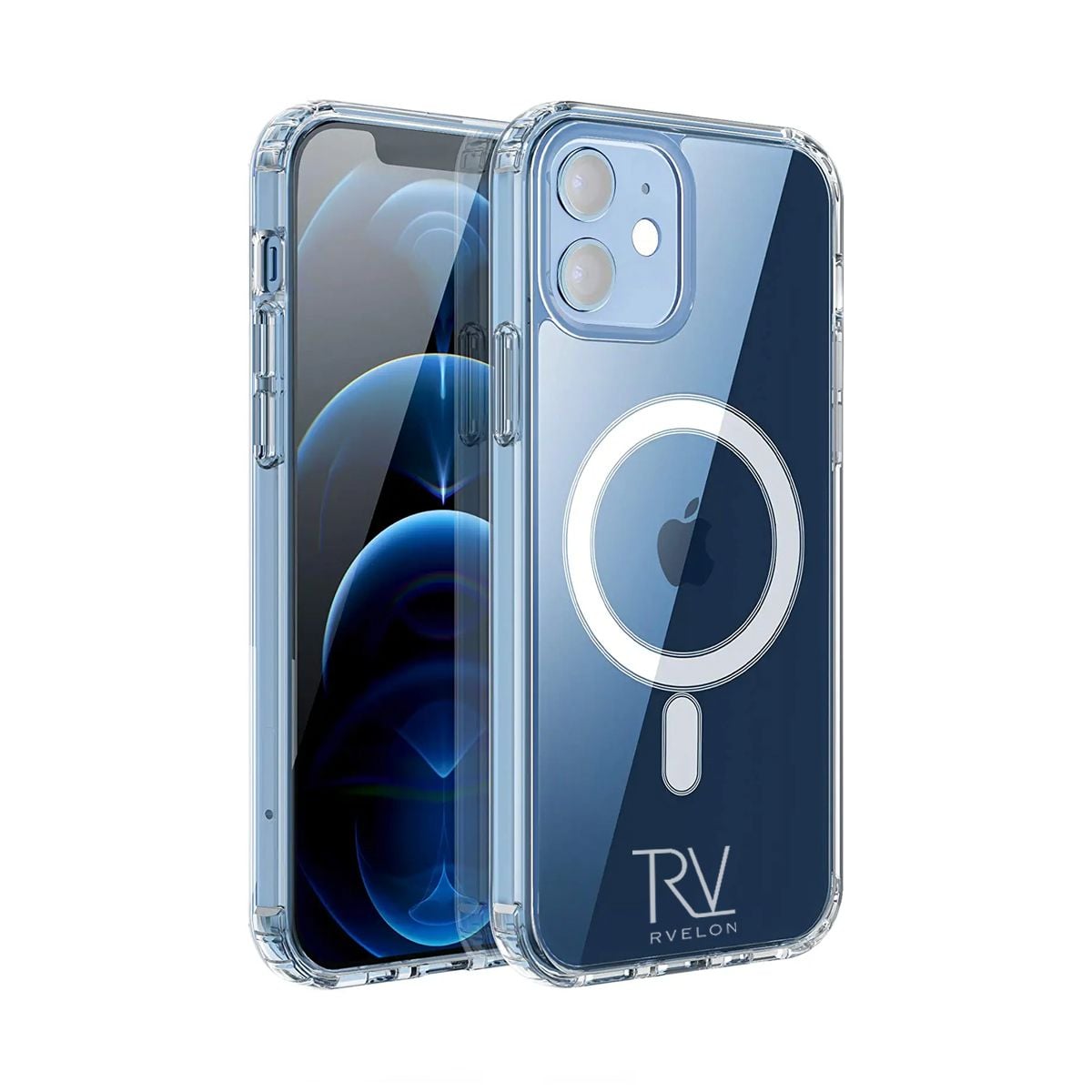 iPhone 12 Mini Stöttåligt MagSafe Skal Rvelon - Transparent image 1