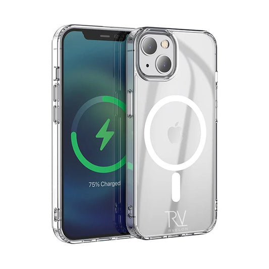 iPhone 13 Mini Skal MagSafe Stöttåligt Rvelon - Transparent image 1