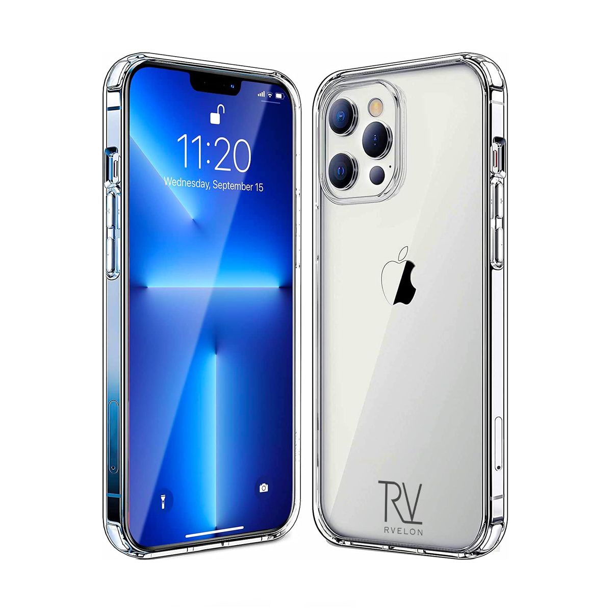 iPhone 13 Pro Skal Stöttåligt Rvelon - Transparent image 1