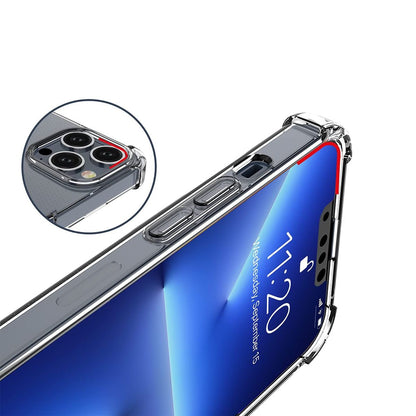 iPhone 13 Pro Skal Stöttåligt Rvelon - Transparent image 4