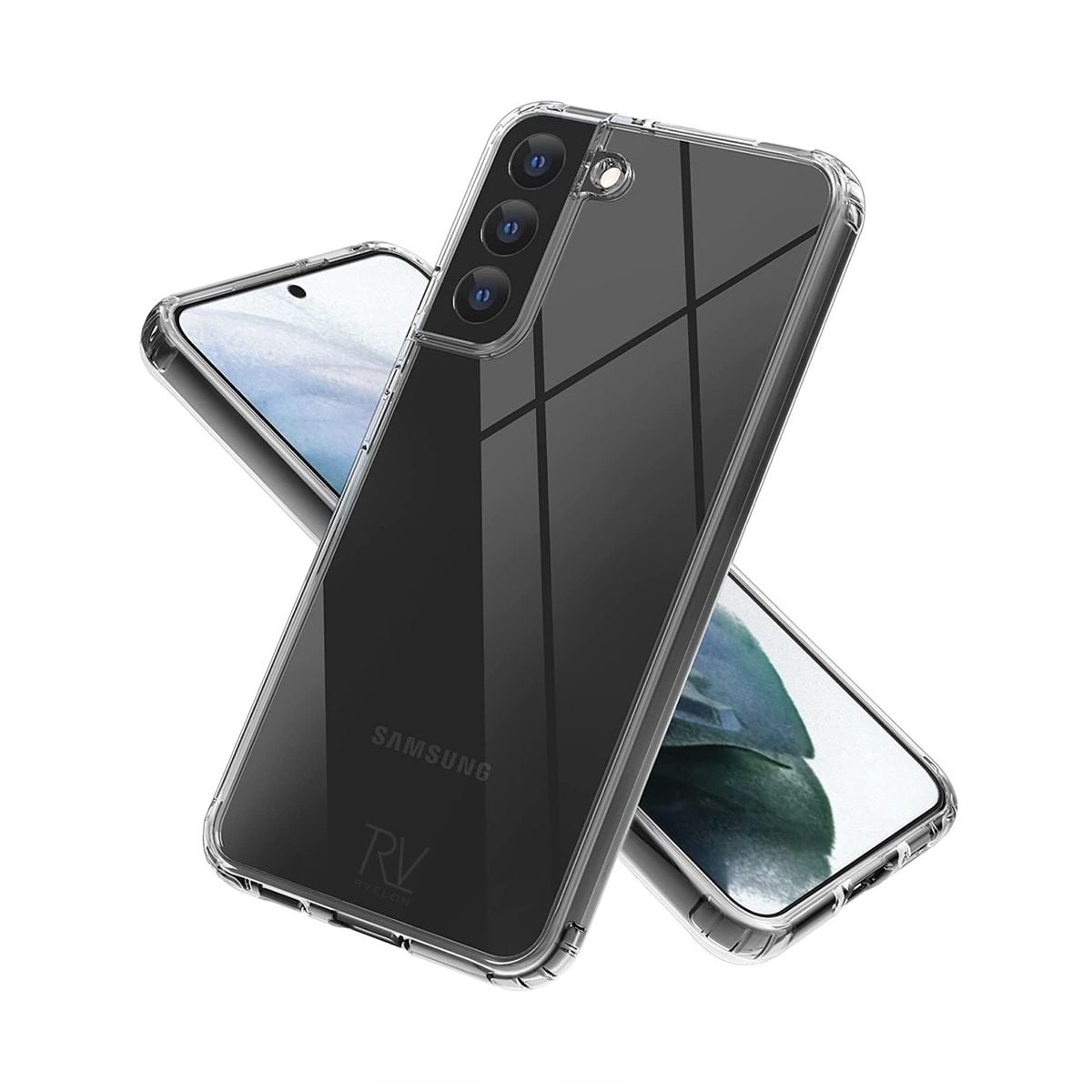 Samsung S22 Plus Stöttåligt Skal Rvelon - Transparent image 1