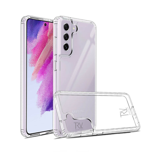 Samsung S21 FE Stöttåligt Skal Rvelon - Transparent image 2