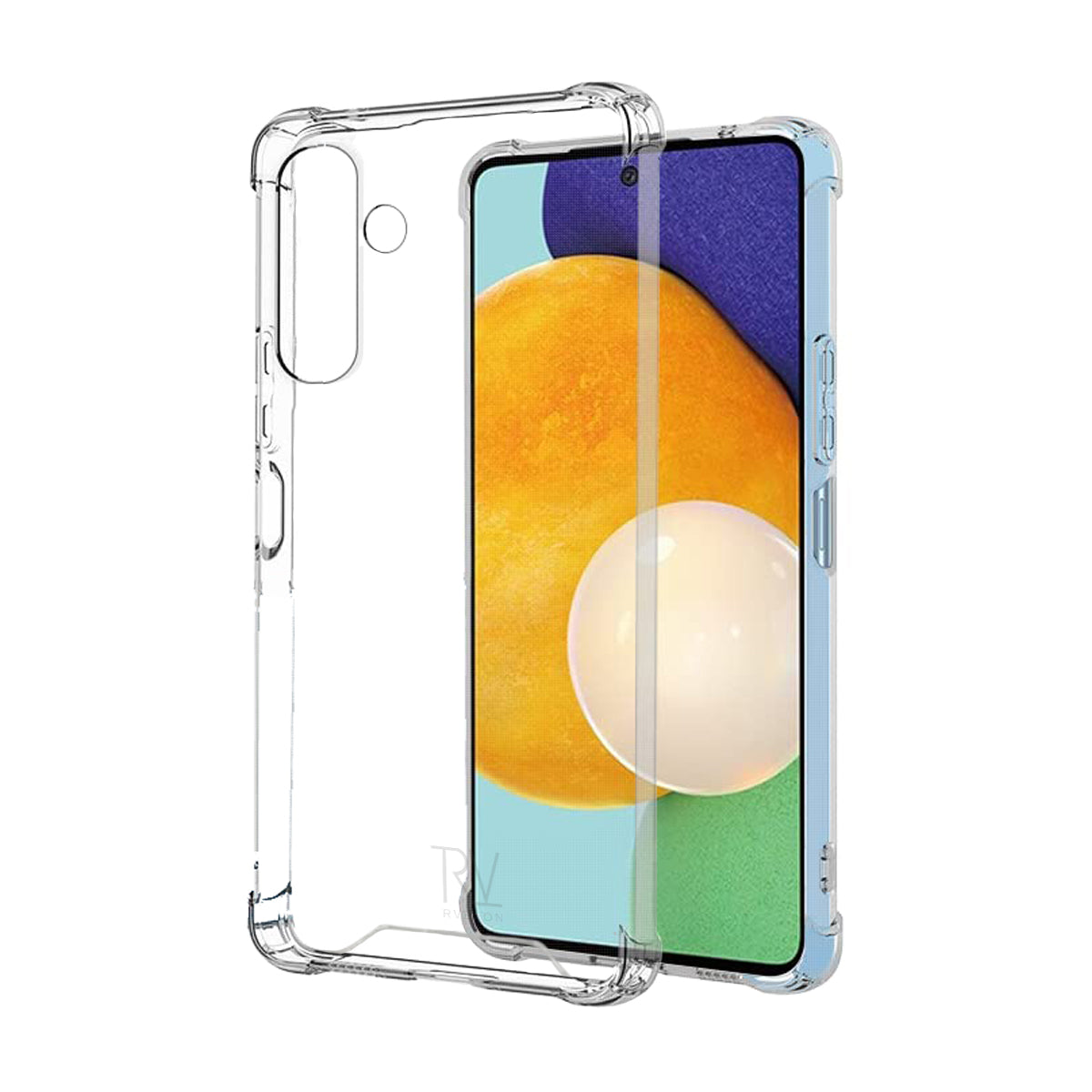 Samsung A13 Stöttåligt Skal Rvelon - Transparent image 1