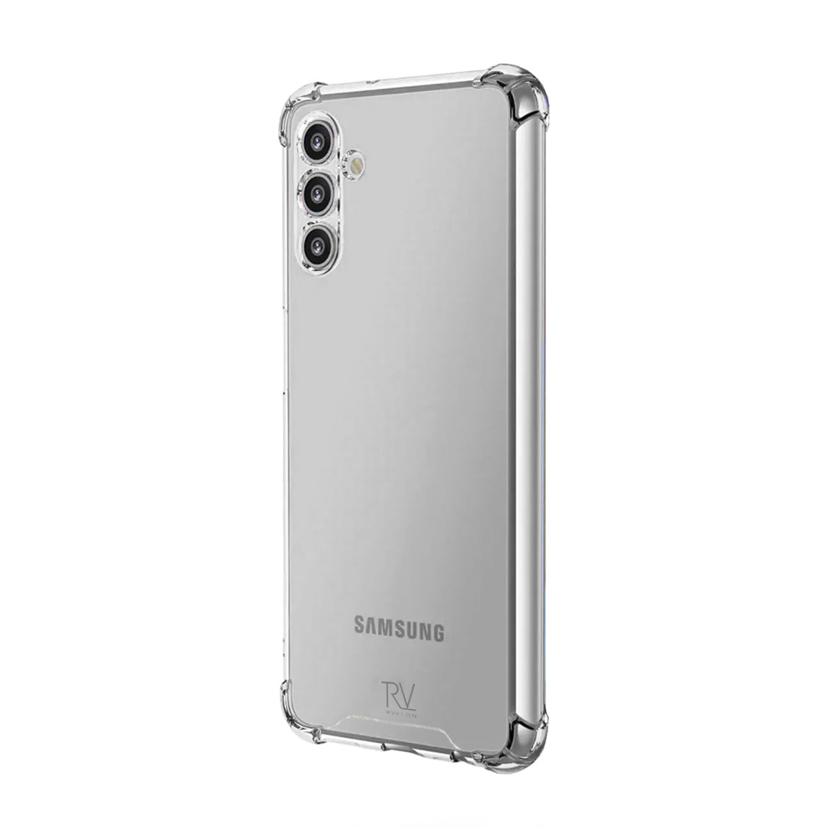 Samsung A13 Stöttåligt Skal Rvelon - Transparent image 2