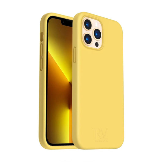 iPhone 13 Pro Max Silikonskal Rvelon - Gul image 1