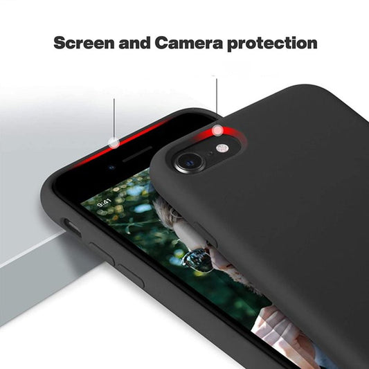 iPhone 7/8/SE 2020/2022 Silikonskal Rvelon - Svart image 2